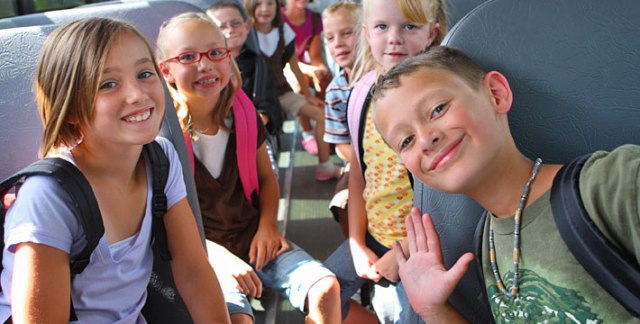 Autobus per gite scolastiche